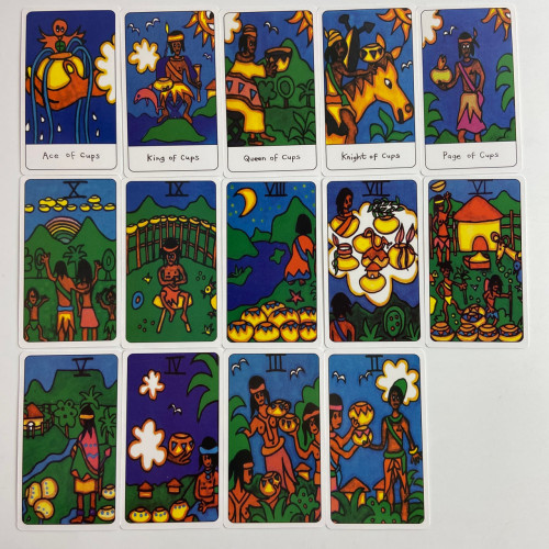 Карты Таро - Африканское, уменьшенная (African Tarot) Карты Таро - Африканское, уменьшенная (African Tarot)