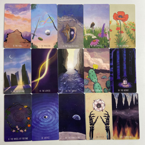 Карты Таро - Пространственное, уменьшенная (The Spacious Tarot)