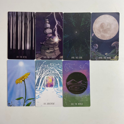 Карты Таро - Пространственное, уменьшенная (The Spacious Tarot)