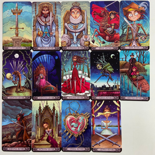 Карты Таро - Темный Особняк, The Dark Mansion Tarot (Украинская версия) Карты Таро - Темный Особняк, The Dark Mansion Tarot (Украинская версия)