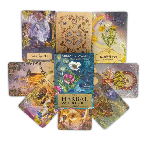 Карты Оракул - Травяной Астрологии (Herbal Astrology Oracle Cards)