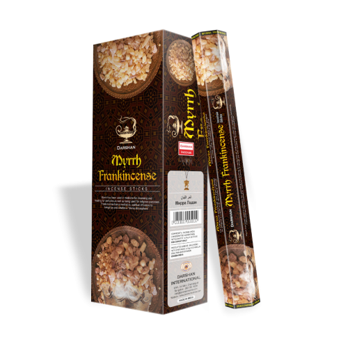Угольные благовония - Myrrh Frankincense, Darshan (Мирра и Ладан)