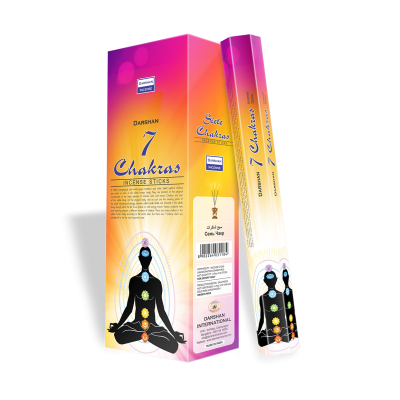 Угольные благовония - 7 Chakras, Darshan (Семь Чакр)