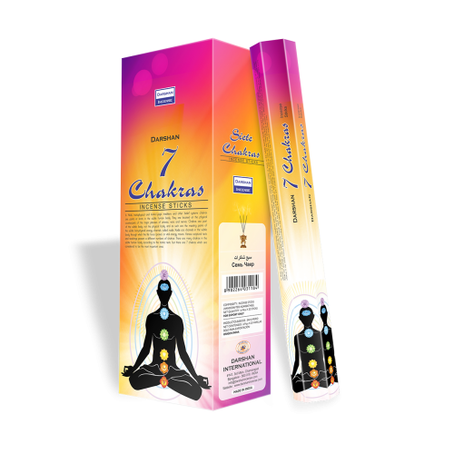 Угольные благовония - 7 Chakras, Darshan (Семь Чакр)