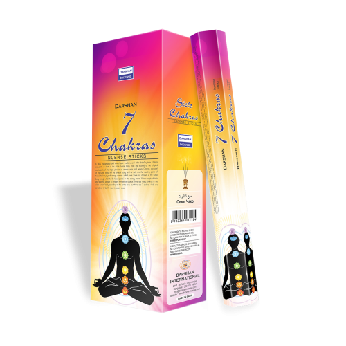Угольные благовония - 7 Chakras, Darshan (Семь Чакр)