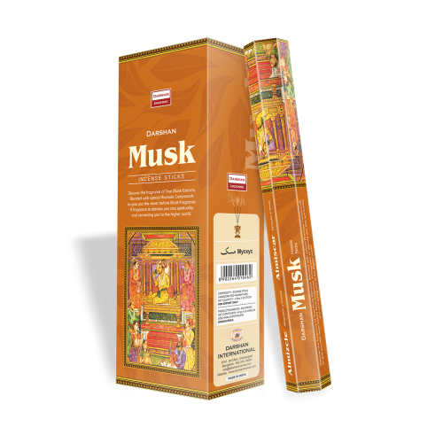 Угольные благовония - Musk, Darshan (Муск)