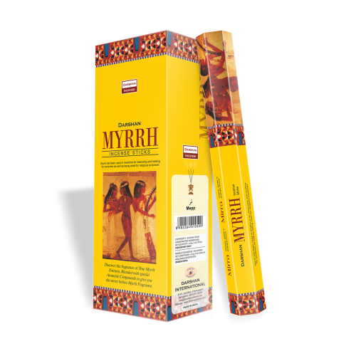 Угольные благовония - Myrrh, Darshan (Мирра)