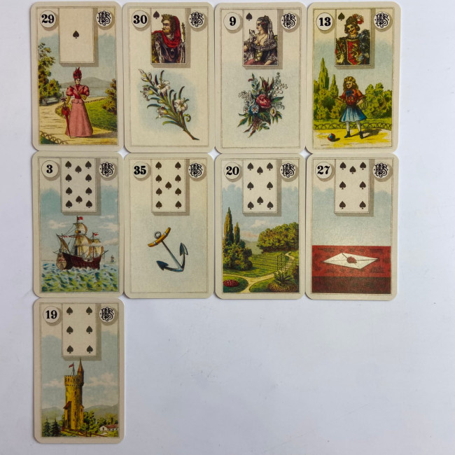 Карти Оракул - Великий розклад Ленорман (Grand Tableau Lenormand Oracle)