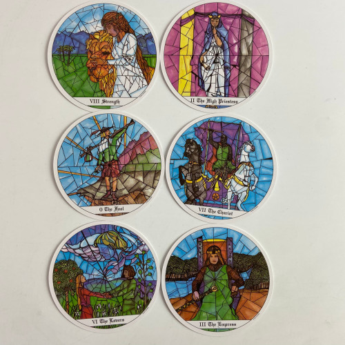 Карты Таро - Монастырей, уменьшенная (Tarot of the Cloisters)