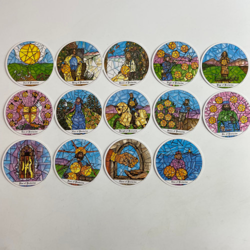 Карты Таро - Монастырей, уменьшенная (Tarot of the Cloisters)