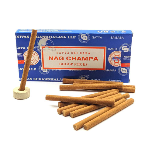 Безосновные благовония - Nag champa, Dhoop Sticks, Satya (Наг Чампа)