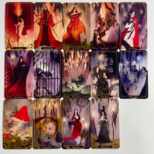Карты Таро - Темного Леса, Dark Wood Tarot (Украинская версия)