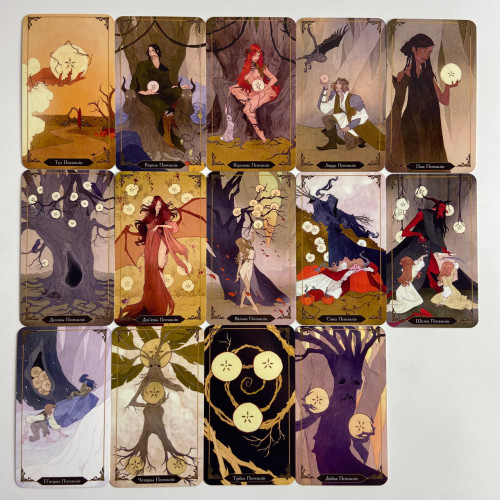 Карты Таро - Темного Леса, Dark Wood Tarot (Украинская версия)
