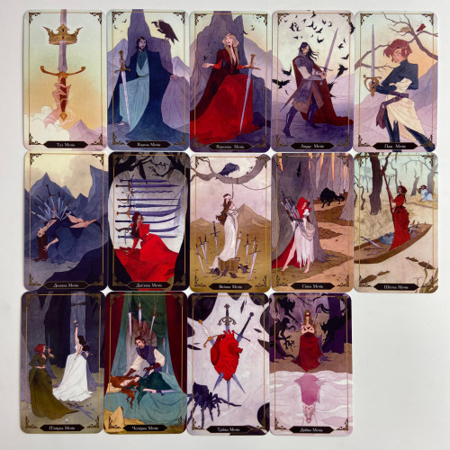 Карты Таро - Темного Леса, Dark Wood Tarot (Украинская версия)