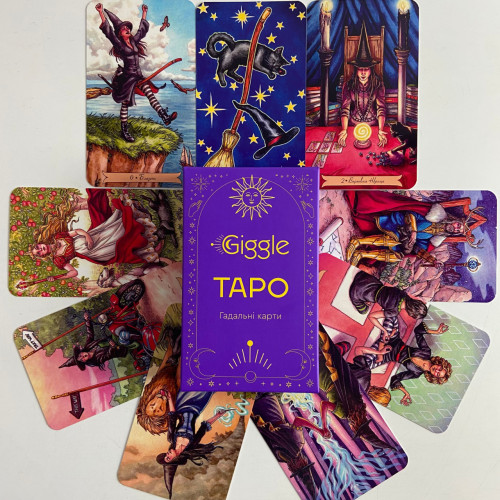 Карты Таро - Повседневное Таро Ведьм, Everyday Witch Tarot (Украинская версия)