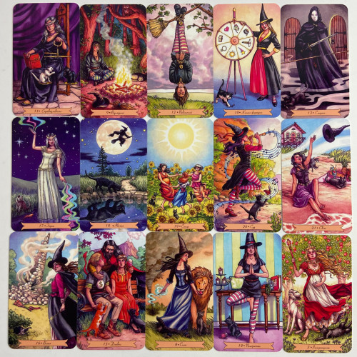 Карты Таро - Повседневное Таро Ведьм, Everyday Witch Tarot (Украинская версия)