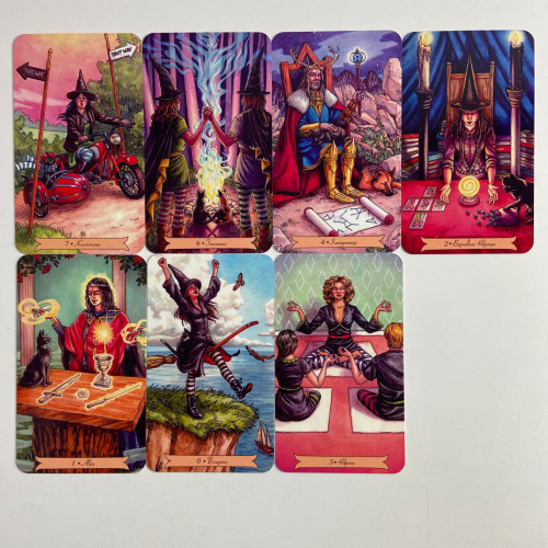 Карты Таро - Повседневное Таро Ведьм, Everyday Witch Tarot (Украинская версия)
