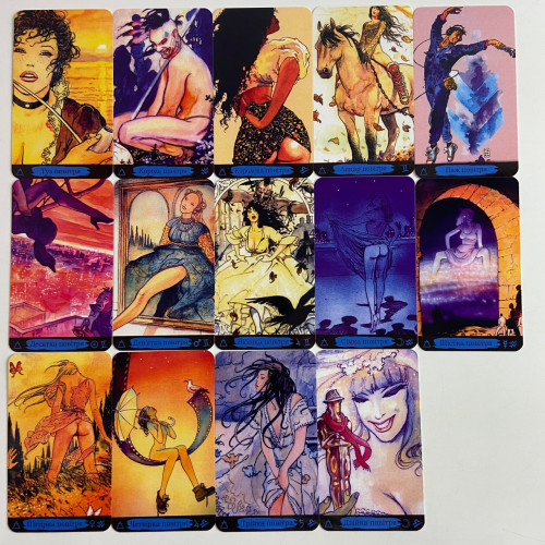 Карты Таро - Манара, Erotic Tarot of Manara (Украинская версия) Карты Таро - Манара, Erotic Tarot of Manara (Украинская версия)