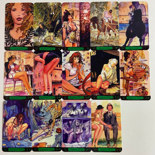 Карты Таро - Манара, Erotic Tarot of Manara (Украинская версия) Карты Таро - Манара, Erotic Tarot of Manara (Украинская версия)