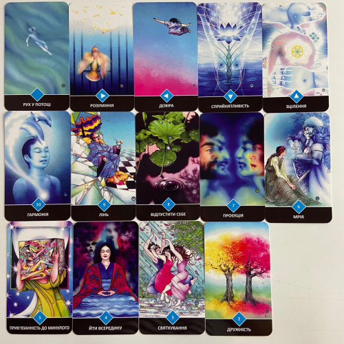 Карти Таро - Ошо Дзен, Osho Zen Tarot (Українська версія) Карти Таро - Ошо Дзен, Osho Zen Tarot (Українська версія)