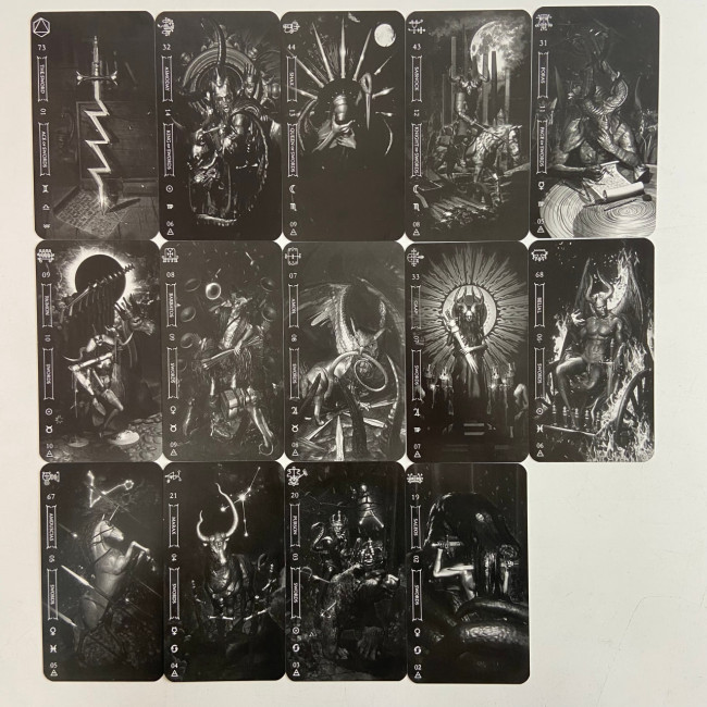 Карты Таро - Темное Таро Гоэтия (Goetia Tarot in Darkness)