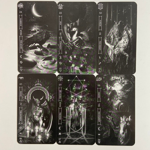 Карты Таро - Темное Таро Гоэтия (Goetia Tarot in Darkness) Карты Таро - Темное Таро Гоэтия (Goetia Tarot in Darkness)