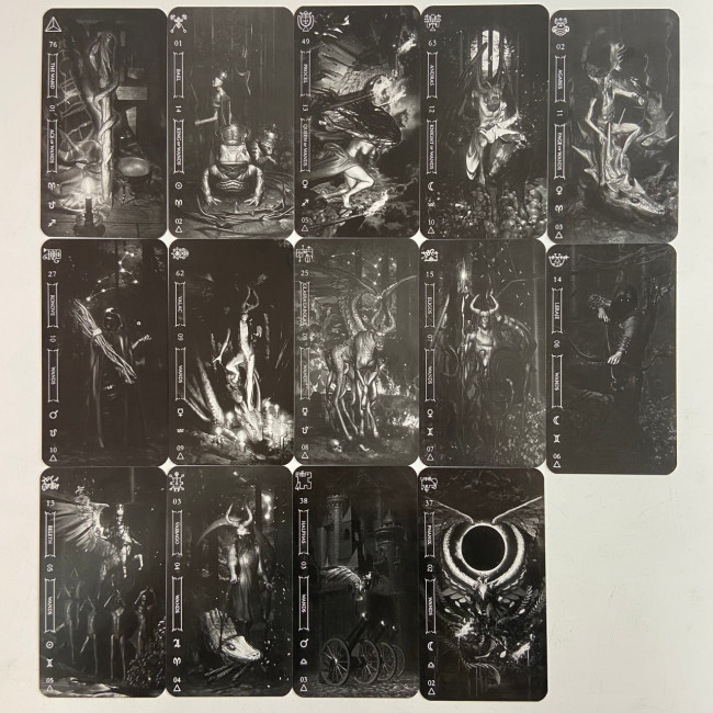 Карты Таро - Темное Таро Гоэтия (Goetia Tarot in Darkness)