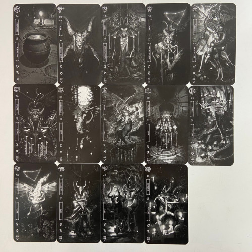 Карты Таро - Темное Таро Гоэтия (Goetia Tarot in Darkness)