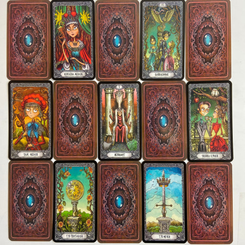 Карты Таро - Темный Особняк на русском (Tarot Dark Mansion)