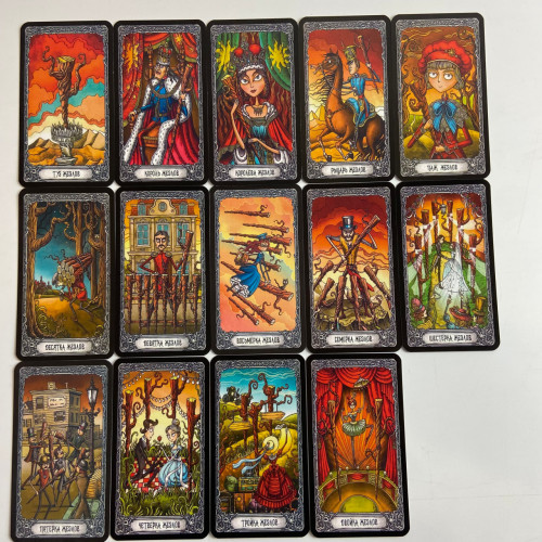 Карты Таро - Темный Особняк на русском (Tarot Dark Mansion)