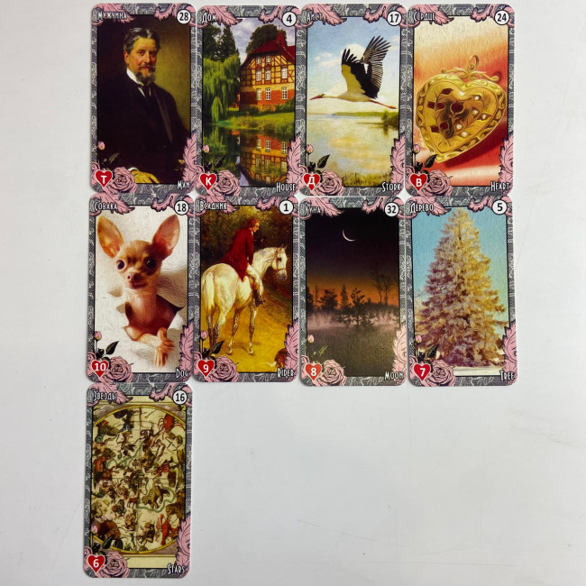 Карти оракул - Ленорман Вінтажний стиль (Lenormand Vintage)