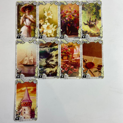 Карты оракул - Ленорман Винтажний стиль (Lenormand Vintage)