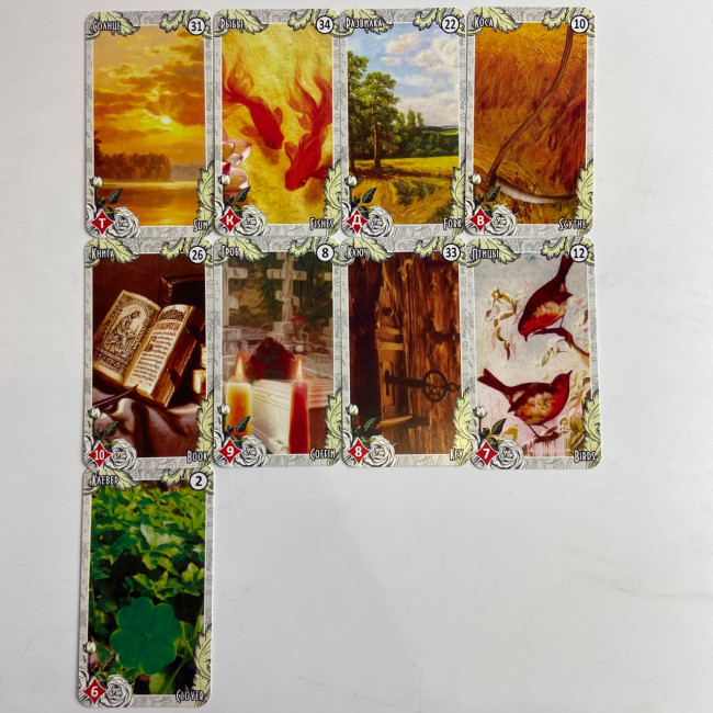 Карти оракул - Ленорман Вінтажний стиль (Lenormand Vintage)