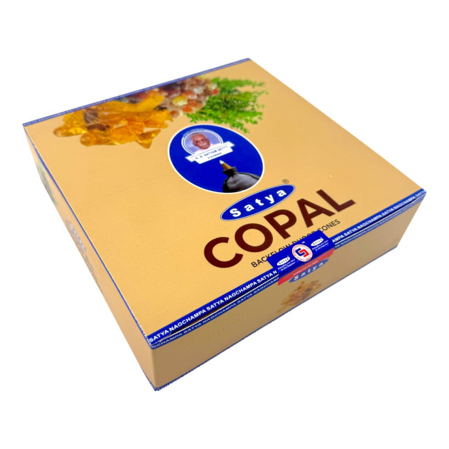 Арома-конуси зі зворотним потоком - Copal Backflow Dhoop Cones, Satya (Копал)