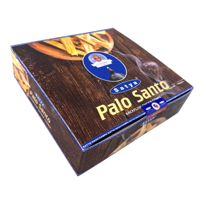 Арома-конуси зі зворотним потоком - Palo Santo Backflow Dhoop Cones, Satya (Священне Дерево) Арома-конуси зі зворотним потоком - Palo Santo Backflow Dhoop Cones, Satya (Священне Дерево)