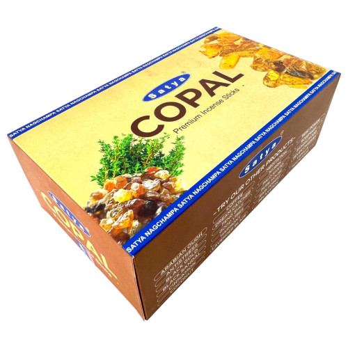 Пыльцевые благовония - Copal, Premium Масала Satya (Копал) Пыльцевые благовония - Copal, Premium Масала Satya (Копал)