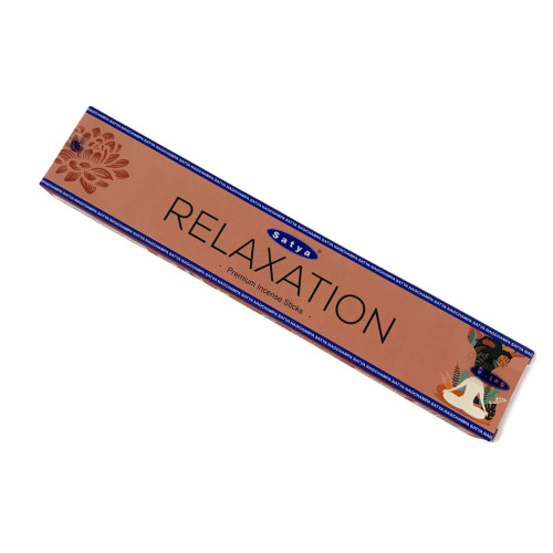 Пыльцевые благовония - Relaxation, Premium Масала Satya (Релаксация)