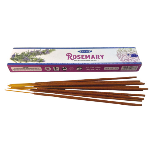 Пыльцевые благовония - Rosemary, Premium Масала Satya (Розмарин)