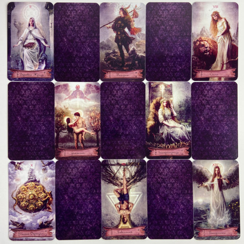 Карты Таро - Небо и Земля, Heaven & Earth Tarot (Украинская версия)