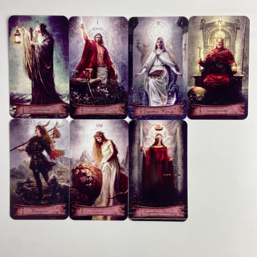 Карты Таро - Небо и Земля, Heaven & Earth Tarot (Украинская версия)