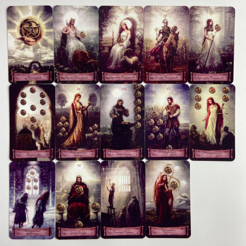 Карты Таро - Небо и Земля, Heaven & Earth Tarot (Украинская версия)