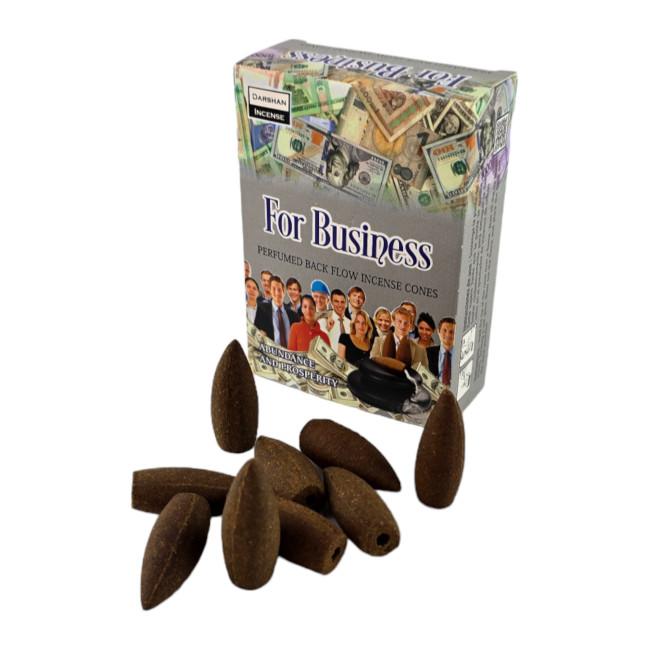 Арома-конусы с обратным потоком - For Business Backflow Dhoop Cones, Darshan (Для Бизнеса)