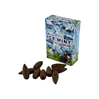 Арома-конусы с обратным потоком - Ice Mint Backflow Dhoop Cones, Darshan (Ледяная Мята)