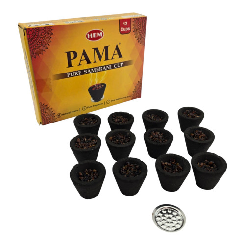 Набор ароматических чаш - Pama Pure Sambrani Cup, HEM Набор ароматических чаш - Pama Pure Sambrani Cup, HEM