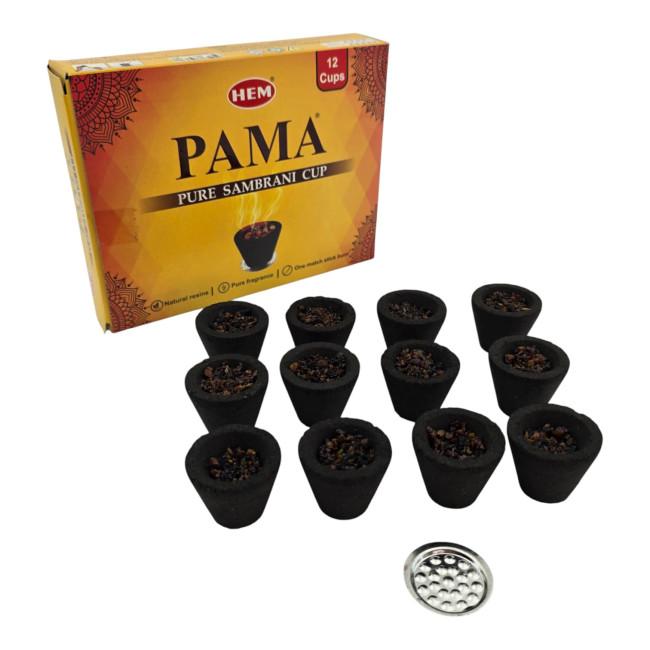 Набір ароматичних чаш - Pama Pure Sambrani Cup, HEM