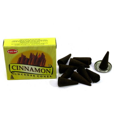 Арома-конусы - Cinnamon Dhoop Cones, HEM (Корица)