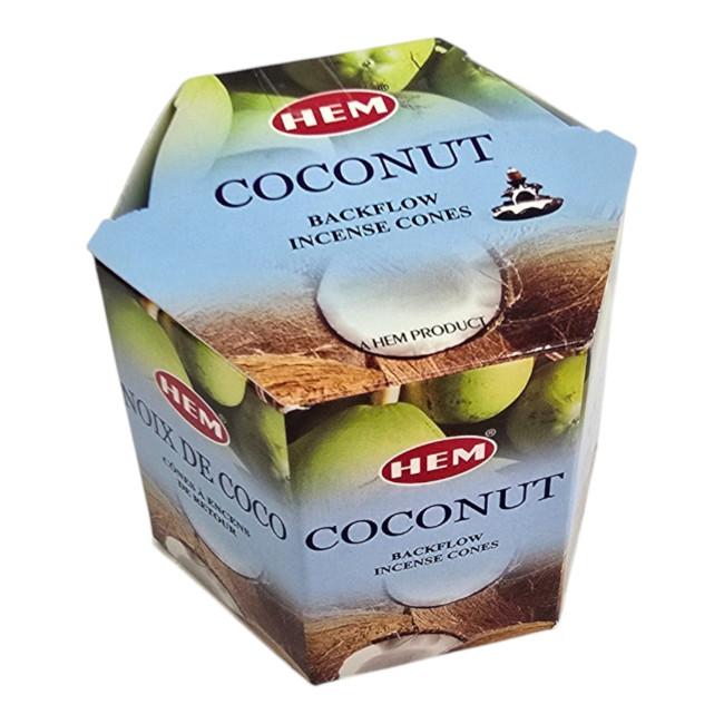 Арома-конусы - Coconut Dhoop Cones, HEM (Кокос) Арома-конусы - Coconut Dhoop Cones, HEM (Кокос)
