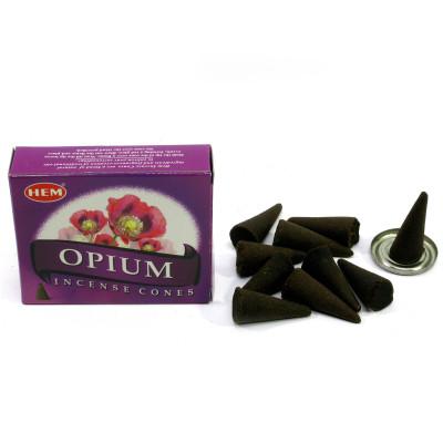 Арома-конусы - Opium Dhoop Cones, HEM (Опиум)