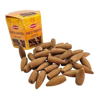 Арома-конусы с обратным потоком - Palo Santo Backflow Dhoop Cones, HEM (Священное Дерево)