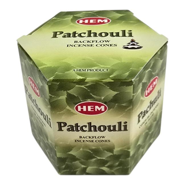 Арома-конусы с обратным потоком - Patchouli Backflow Dhoop Cones, HEM (Пачули) Арома-конусы с обратным потоком - Patchouli Backflow Dhoop Cones, HEM (Пачули)